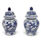  Preview image for Pair of Blue & White Porcelain 