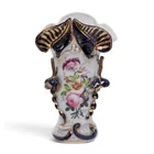  Preview image for Antique French Hand Painted Blue & Gilt 