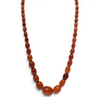  Preview image for 14k Gold & Egg Yolk Amber Beaded 