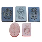  Preview image for (5 pc) Chalcedony Intaglio Carved 