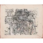  Preview image for A. Timm Mixed Media Abstract on Paper 