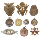  Preview image for (10 pc) Variety of Metal Badges 