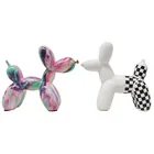  Preview image for (2pc) Pop Art Style Hand-Painted Resin 