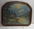  Preview image for Vintage framed landscape print. 