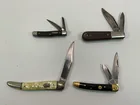  Preview image for Lot# 853 - LOT OF 4 FOLDING POCKET KNIVE 