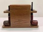  Preview image for Lot# 865 - VINTAGE PIPE STAND WITH TWO S 