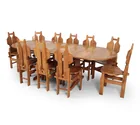  Preview image for (10) BRUTALIST DUTCH ELM DINING CHAIRS & 
