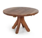  Preview image for DE PUYDT BRUTALIST OAK DINING TABLE C. 