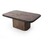 Preview image for PAUL KINGMA DUTCH STONE TOP COFFEE TABLE 