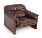  Preview image for DE SEDE DS-16 LEATHER LOUNGE CHAIR C. 