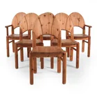  Preview image for (6) KOEFOED STYLE DANISH PINE DINING 
