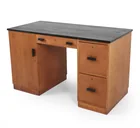  Preview image for BRAAKMAN STYLE DUTCH OAK WRITING DESK C. 