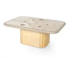 Preview image for PAUL KINGMA DUTCH STONE TOP COFFEE TABLE 