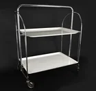  Preview image for BREMSHEY "DINETT" GERMAN CHROME BAR CART 