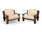  Preview image for PAIR OF CARL STRAUB STYLE GERMAN OAK 