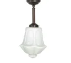  Preview image for GERMAN DECO SYTLE BRASS & GLASS PENDANT 