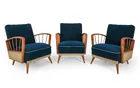  Preview image for (3) ART DECO STYLE GERMAN LOUNGE CHAIRS 