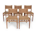  Preview image for (5) STYLE OF ERIK WORTZ OAK & RUSH 