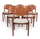 Preview image for (6) GLOSTRUP DANISH TEAK DINING CHAIRS 