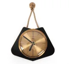  Preview image for ATLANTA ELECTRIC GERMAN BRASS WALL CLOCK 