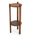  Preview image for SCANDINAVIAN OAK TWO TIER PLANT STAND C. 