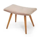  Preview image for GERMAN BEECH & VELOUR STOOL C. 1960S 