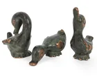  Preview image for DUTCH BRONZE DUCKLING SCULPTURE GROUPING 