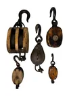  Preview image for Antique Cast Iron Industrial Pulley 