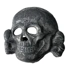 Preview image for WWII German SS Totenkopf Visor Cap Skull 