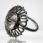  Preview image for Sterling Silver & 18K Gold Faceted 