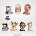  Preview image for Collection of Vintage Ceramic Lady Head 