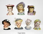  Preview image for Assortment of Vintage Lady Head Vases 