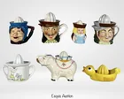  Preview image for Vintage Figural Ceramic Citrus Juicers & 