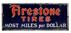  Preview image for 48" Firestone Tires Porcelain Enamel 