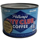  Preview image for 1940s Petring's City Club Coffee 1-Lb 