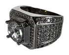  Preview image for Sterling Silver Men's Iced-Out Statement 