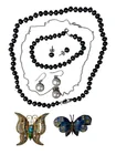  Preview image for Sterling & Pearl Jewelry w/ Filigree 