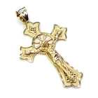  Preview image for 14K YELLOW GOLD FILIGREE CROSS PENDANT 
