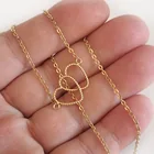  Preview image for 14K YELLOW GOLD DIAMOND CUT CHAIN WITH 