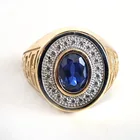  Preview image for 14K YELLOW GOLD OVAL FACETED SAPPHIRE 