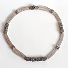  Preview image for VINTAGE STERLING SILVER 5 ROWS NECKLACE 