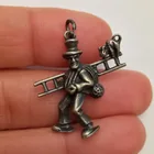  Preview image for VINTAGE 800 SILVER CHIMNEY SWEEP CHARM 