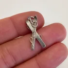  Preview image for VINTAGE STERLING SILVER SKIS AND SKI 