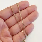  Preview image for 14K YELLOW GOLD FANCY CHAIN NECKLACE, 17 