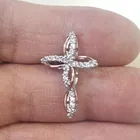  Preview image for PINK GOLD PLATED STERLING SILVER WHITE 
