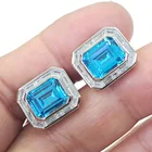  Preview image for STERLING SILVER .950 VIVID BLUE AND 