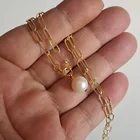  Preview image for GOLD PLATED 9 MM ROUND WHITE SOUTH SEA 