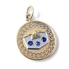  Preview image for GOLD FILLED FILIGREE ROUND DANGLING 