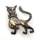  Preview image for VINTAGE OXIDIZED STERLING SILVER 