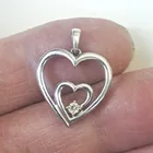  Preview image for SK9: DOUBLE HEART DIAMOND DANGLING 